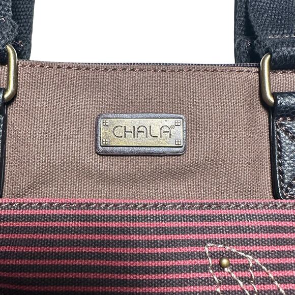 Chala | Women | Cardinal Canvas Work Tote Shoulder Bag | One Size - Picture 5 of 12